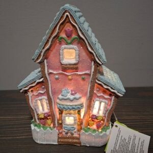 LED Gingerbread House Hobby Lobby Tabletop Easter Decor Light Up 7x5x4 #3